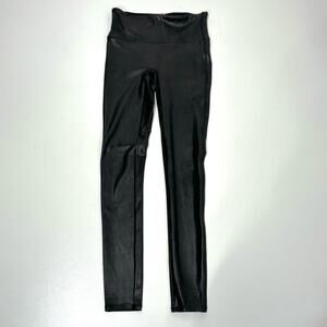 Spanx Faux Leather High Waisted Leggings Black S